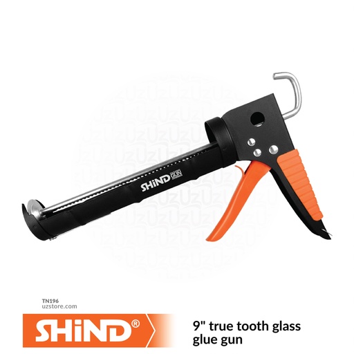 [TN196] Shind - 9" true tooth glass glue gun 37634