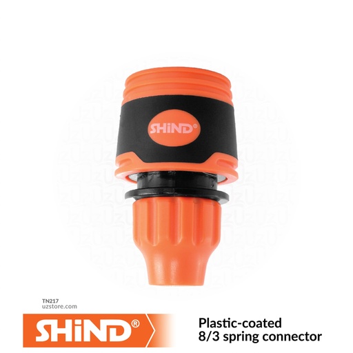 [TN217] Shind - YM5709E Plastic-coated 8/3 spring connector 37677