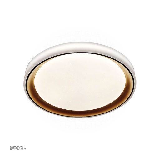 [E1102MAG] LED Ceiling Light 1113 Gold Frame