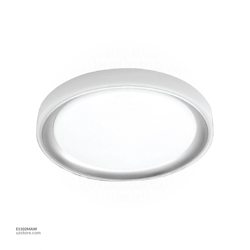 [E1102MAW] LED Ceiling Light 1113  WH Frame