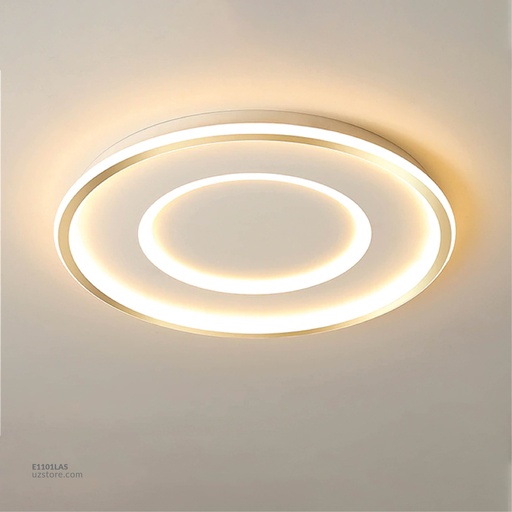 [E1101LAS] مصباح السقف LED بإطار ذهبي A-89