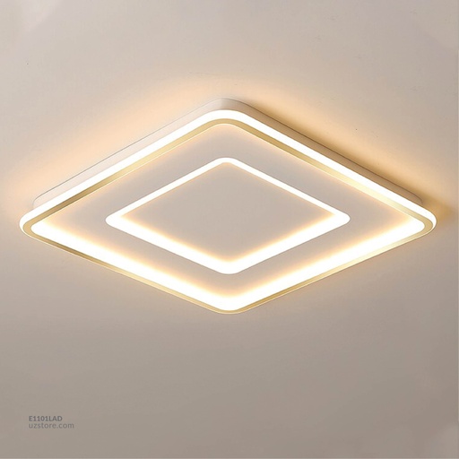 [E1101LAD] مصباح السقف LED بإطار ذهبي A-90