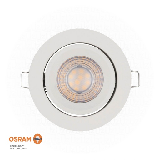 [EM230-6.5W] OSRAM 3000K ADJ SPOTLIGHT 6.5W Warm white