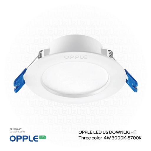 [EP230U-4T] OPPLE LED US Down Light Three Color  RC-US R70 4W , 3000K-5700K 