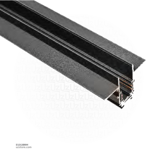 [E1212BRM] Recessed Magnetic Track Rail 48V 2m 410018