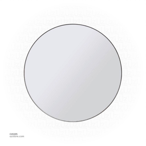 [C452ZS] Mirror Plain Round 60*60 Thincknes 4mm