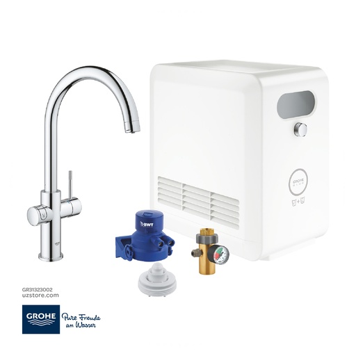 [GR31323002] GROHE GROHE Blue Professional C-spout kit , 31323002 , chrome