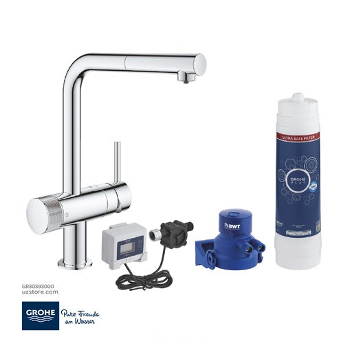 [GR30393000] GROHE GROHE Blue Pure Minta Starter kit , 30393000 , chrome