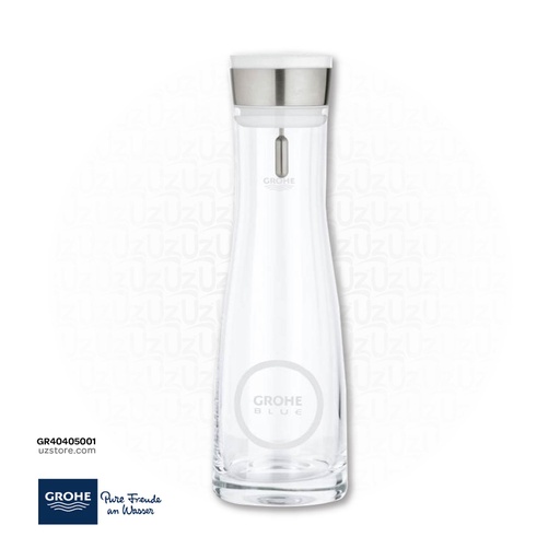 [GR40405001] GROHE GROHE Blue Glass carafe with lid set
 , 40405001 , 