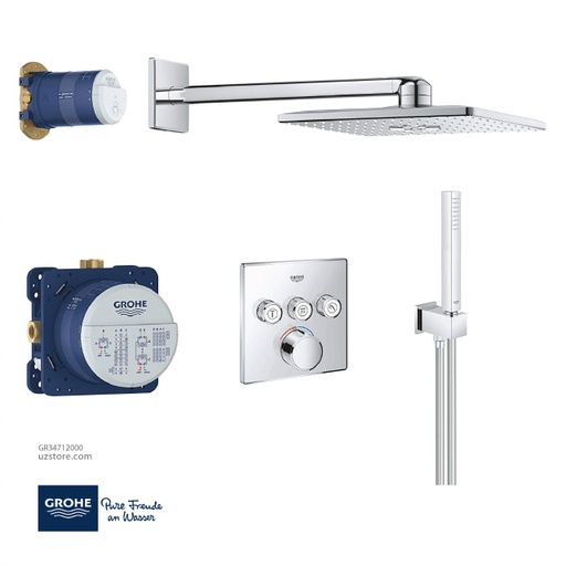 [GR34712000] GROHE SmartControl Perfect shower set , 34712000 , chrome