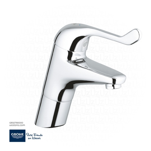 [GR32790000] GROHE Euroeco Single Sequential Single-lever safety basin mixer 1/2"
 , 32790000 , chrome
