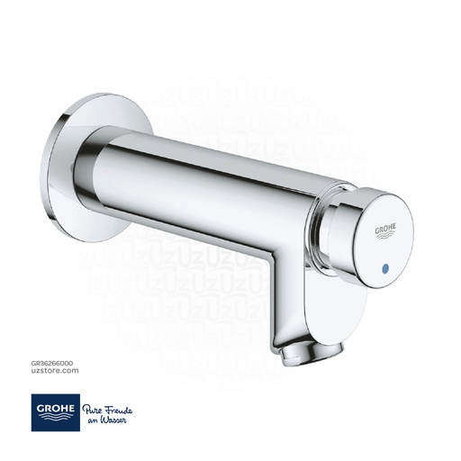 [GR36266000] GROHE Euroeco Cosmopolitan T Self-closing pillar tap 1/2" , 36266000 , chrome