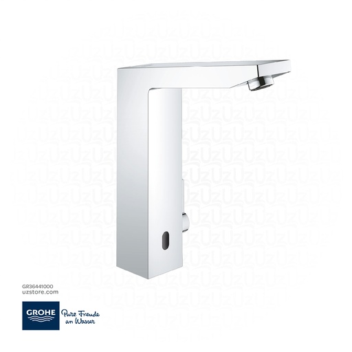 [GR36441000] GROHE Eurocube E Infra-red electronic basin mixer 1/2" with mixing 
device and adjustable temperature limiter , 36441000 , chrome