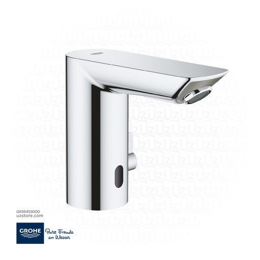 [GR36453000] GROHE Bau Cosmopolitan E Infra-red electronic basin mixer 1/2" 
with mixing device and temperature limiter , 36453000 , chrome