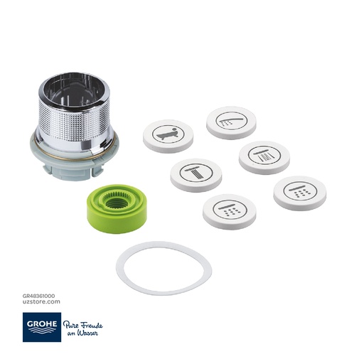 [GR48361000] GROHE pushbutton 48361000