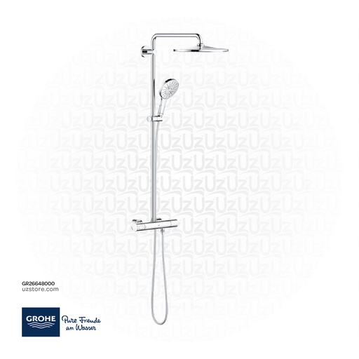[GR26648000] GROHE Rainshower SmartActive 310 Shower system with Safety Mixer for wall mounting , 26648000 , chrome