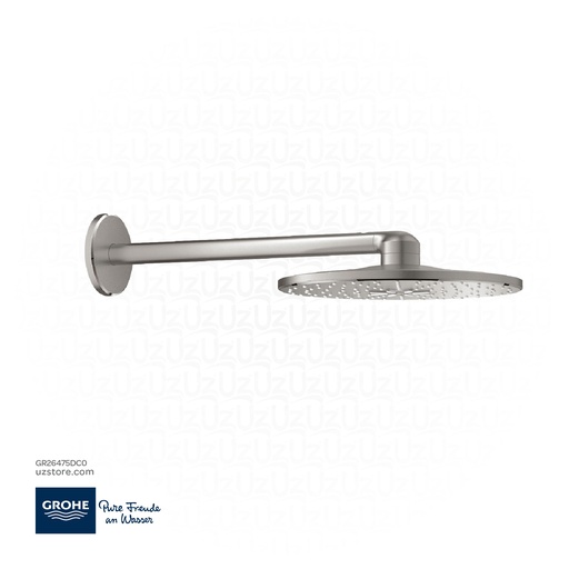[GR26475DC0] GROHE Rainshower SmartActive 310 Head shower set 430 mm , 2 sprays , 26475DC0 , supersteel