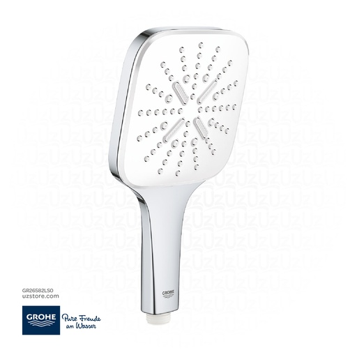 [GR26582LS0] GROHE Rainshower SmartActive 130 Cube Hand shower 3 sprays , 26582LS0 , moon white