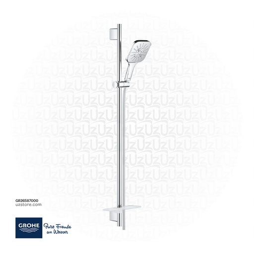 [GR26587000] GROHE Rainshower SmartActive 130 Cube Shower rail set 3 sprays , 26587000 , chrome