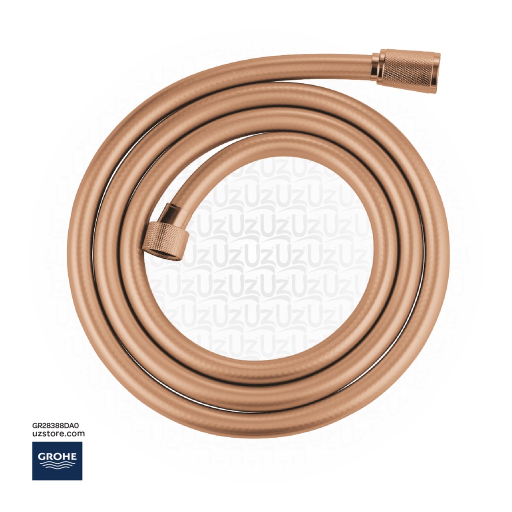GROHE Silverflex Shower hose TwistStop 1750 , 28388DA0 , warm sunset ...