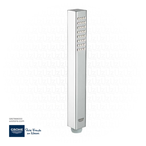 [GR27888000] GROHE Euphoria Cube+ Stick Hand shower 1 spray , 27888000 , chrome for spa