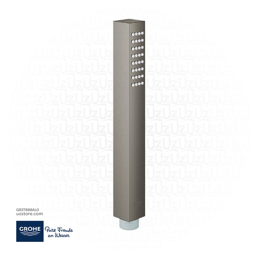 [GR27888AL0] GROHE Euphoria Cube+ Stick Hand shower 1 spray , 27888AL0 , brushed hard graphite