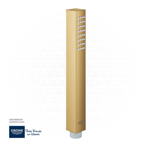 [GR27888GN0] GROHE Euphoria Cube+ Stick Hand shower 1 spray , 27888GN0 , brushed cool sunrise