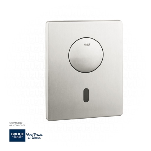[GR37419SD0] GROHE Tectron Skate Infra-red electronic for WC flushing cistern , 37419SD0 , stainless steel