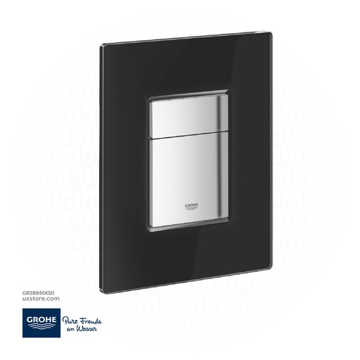 [GR38845KS0] GROHE Skate Cosmopolitan Wall plate , 38845KS0 , velvet black