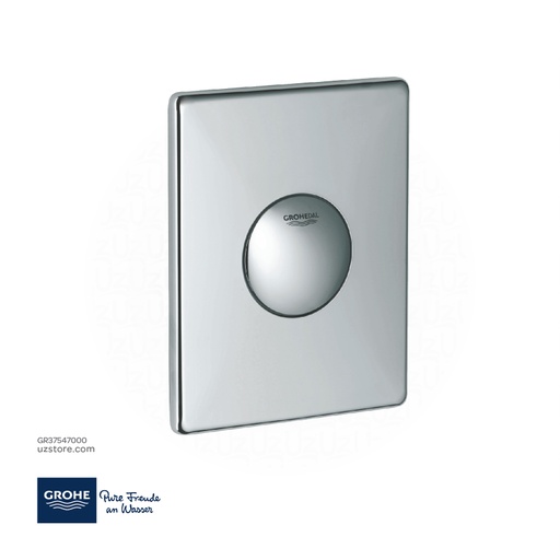 [GR37547000] Grohe Skate Wall Mounted Flush Plate Chrome 37547000