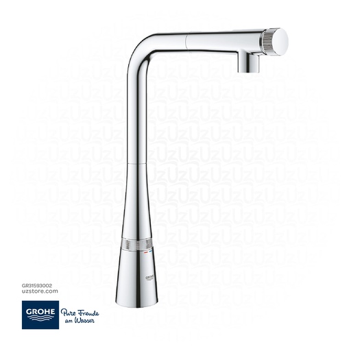 [GR31593002] GROHE Zedra SmartControl Sink mixer with SmartControl , 31593002 , chrome