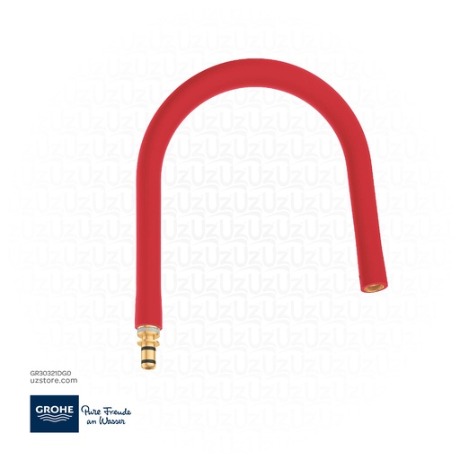 [GR30321DG0] GROHE GROHFlexx kitchen hose spout , 30321DG0 , red