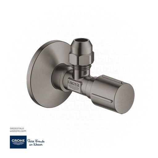 [GR22037AL0] GROHE Angle valve 1/2" , 22037AL0 , brushed hard graphite
