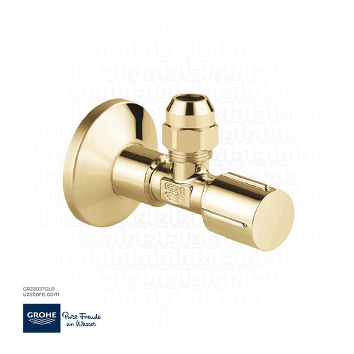 [GR22037GL0] GROHE Angle valve 1/2" , 22037GL0 , cool sunrise