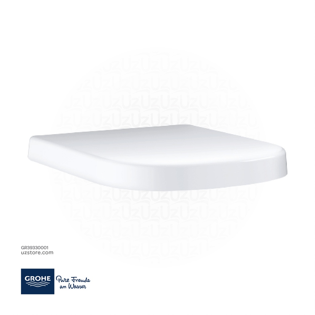 GROHE Euro Ceramic WC seat soft close , 39330001, alpine white | UZ Store