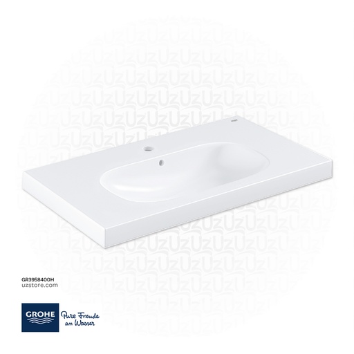 [GR3958400H] GROHE Euro Ceramic Vanity basin 80 , 3958400H , alpine white