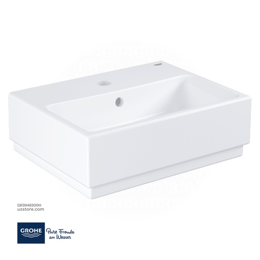 [GR3948300H] GROHE Cube Ceramic Hand rinse basin 45 , 3948300H , alpine white