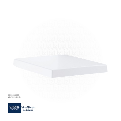 [GR39488000] GROHE Cube Ceramic WC seat soft close , 39488000 , alpine white