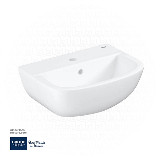 [GR39424000] GROHE Bau Ceramic Hand rinse basin 45 , 39424000 , alpine white