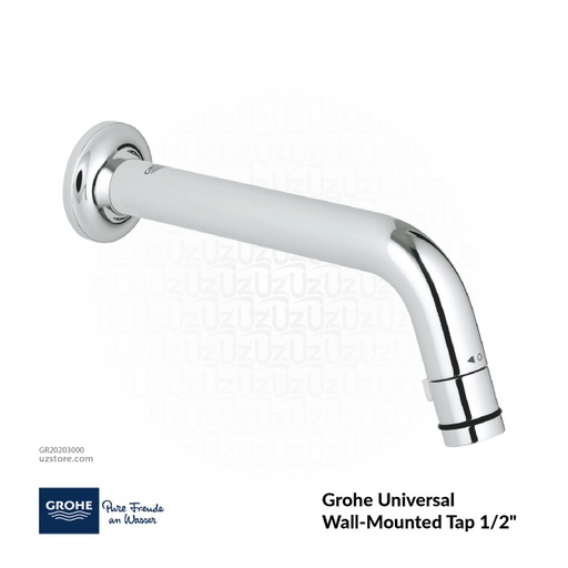 [GR20203000] GROHE Universal wall-mounted tap 1/2" , 20203000 , chrome