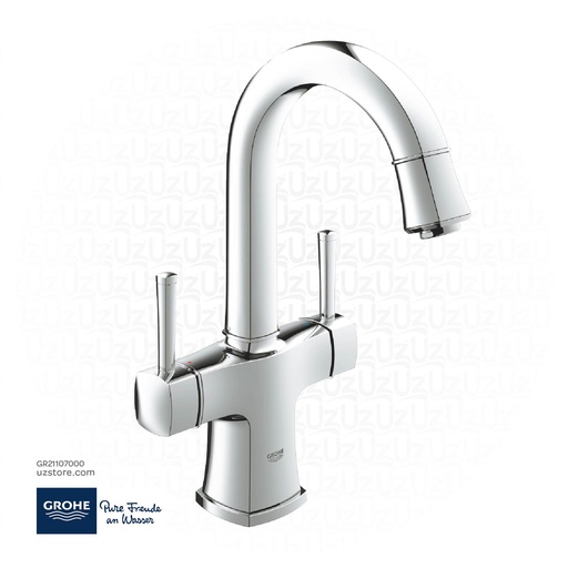 [GR21107000] GROHE Grandera Two-handle basin mixer , 1/2" L-Size , 21107000 , chrome