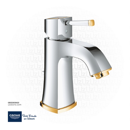 [GR23303IG0] GROHE Grandera Single-lever basin mixer 1/2"
M-Size , 23303IG0 , chrome/gold