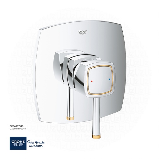 [GR24067IG0] GROHE Grandera Single-lever shower mixer , 24067IG0 , chrome/gold
