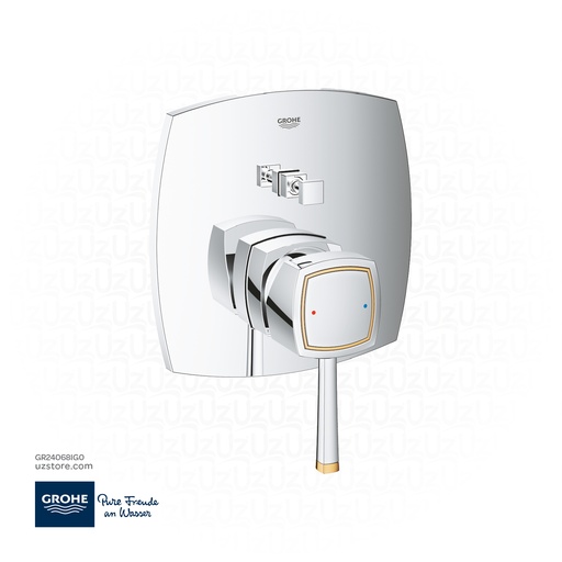 [GR24068IG0] GROHE Grandera Single-lever mixer with 2-way diverter , 24068IG0 , chrome/gold