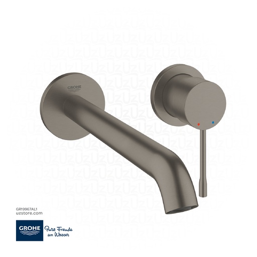 [GR19967AL1] GROHE Essence 2-hole basin mixer
L-Size , 19967AL1 , brushed hard graphite