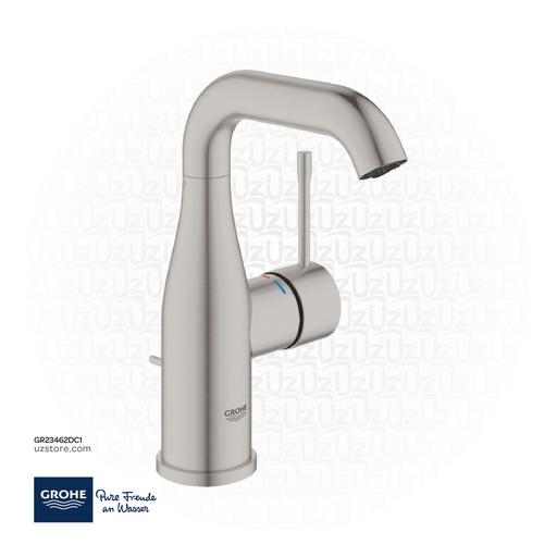 [GR23462DC1] GROHE Essence Single-lever basin mixer 1/2"
M-Size , 23462DC1 , supersteel