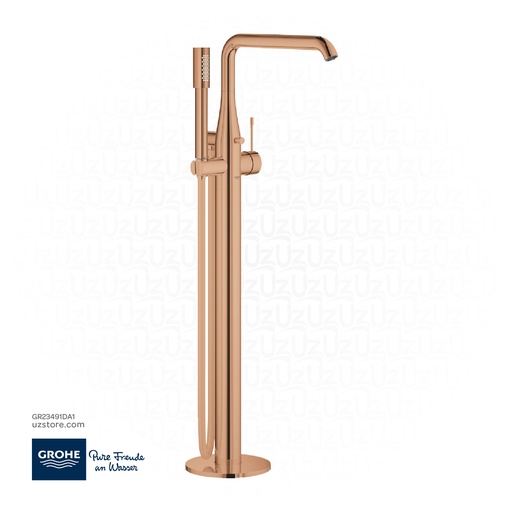 [GR23491DA1] GROHE Essence Single-lever bath mixer 1/2" , floor mounted , 23491DA1 , warm sunset