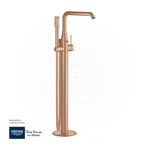[GR23491DL1] GROHE Essence Single-lever bath mixer 1/2" , floor mounted , 23491DL1 , brushed warm sunset