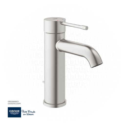 [GR23589DC1] GROHE Essence Single-lever basin mixer 1/2"
S-Size , 23589DC1 , supersteel