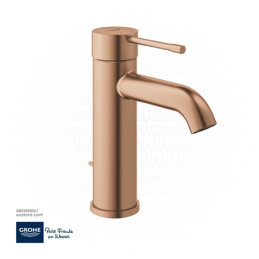 [GR23589DL1] GROHE Essence Single-lever basin mixer 1/2"
S-Size , 23589DL1 , brushed warm sunset